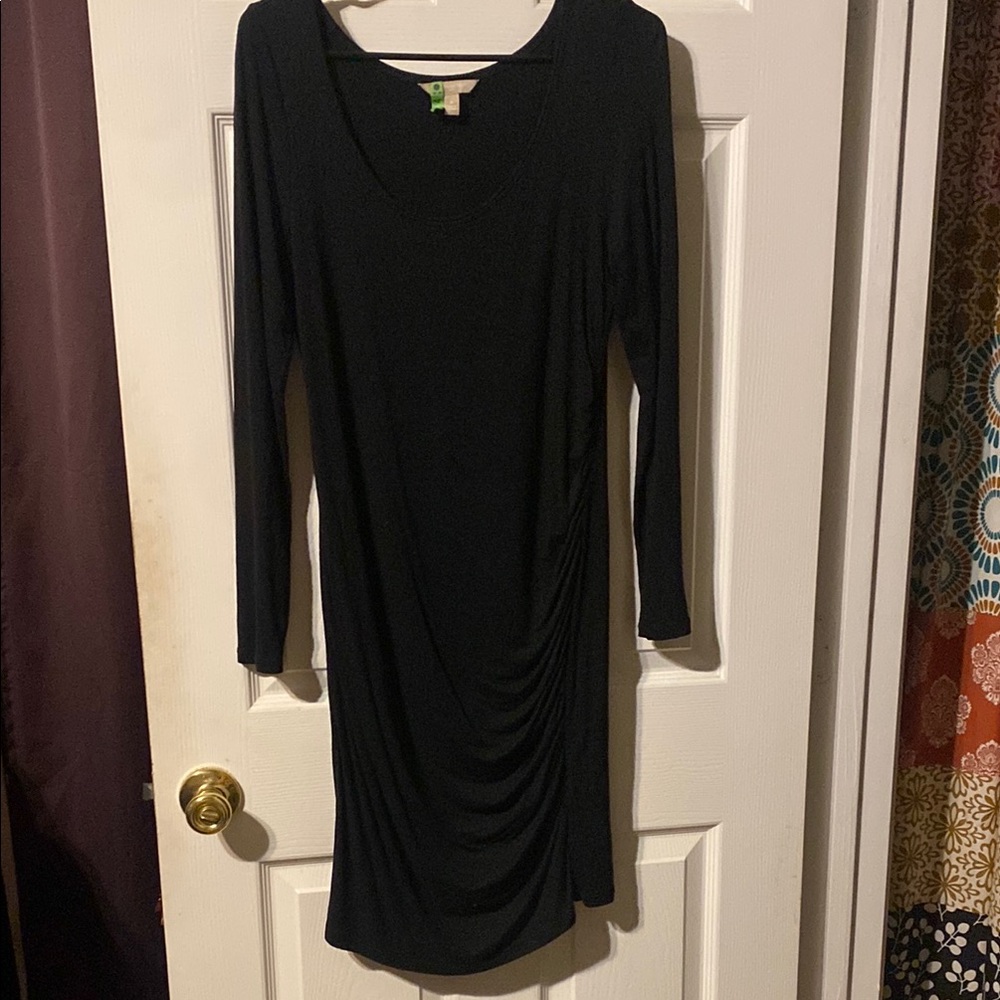 Banana Republic Black Ruched Dress 🎁Bundle only🎁